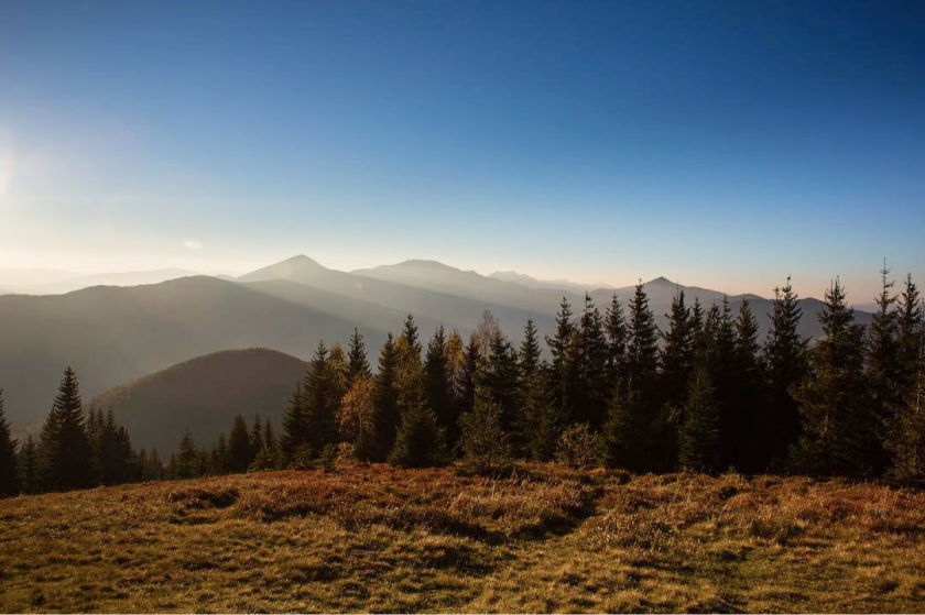 Вид з г. Ягідна