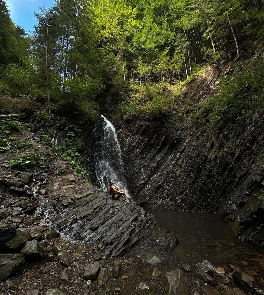 Водоспад Женецький Гук