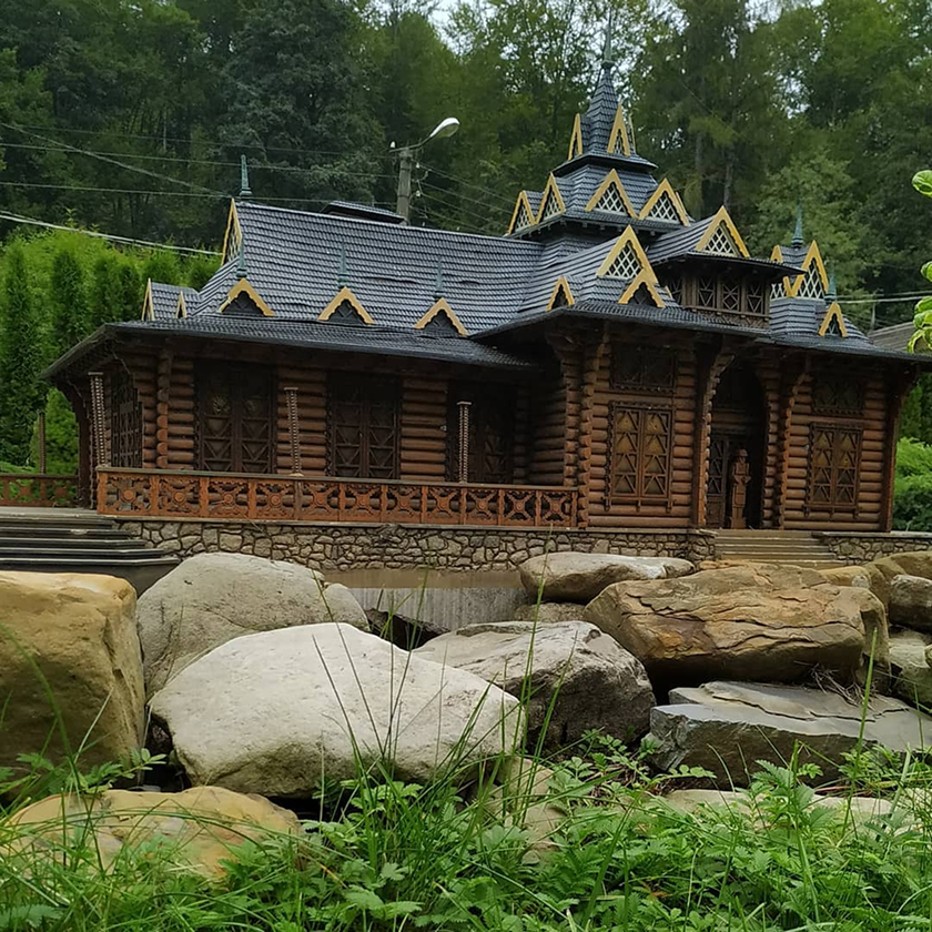 Парк-музей "карпати в мініатюрі" в Яремче