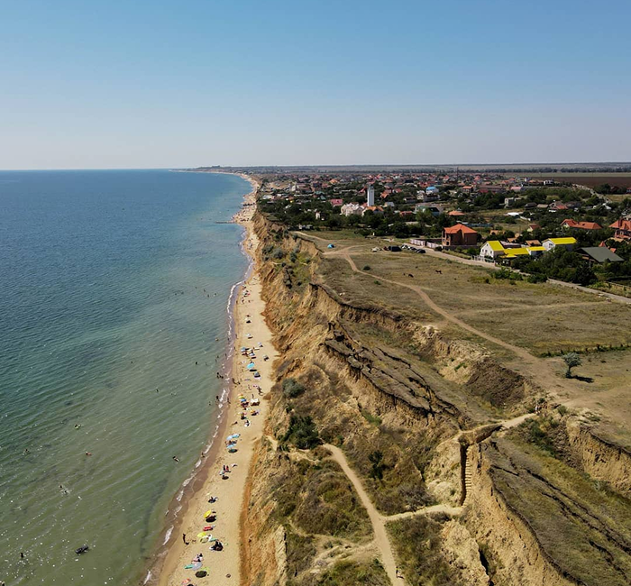 Санжійка з висоти