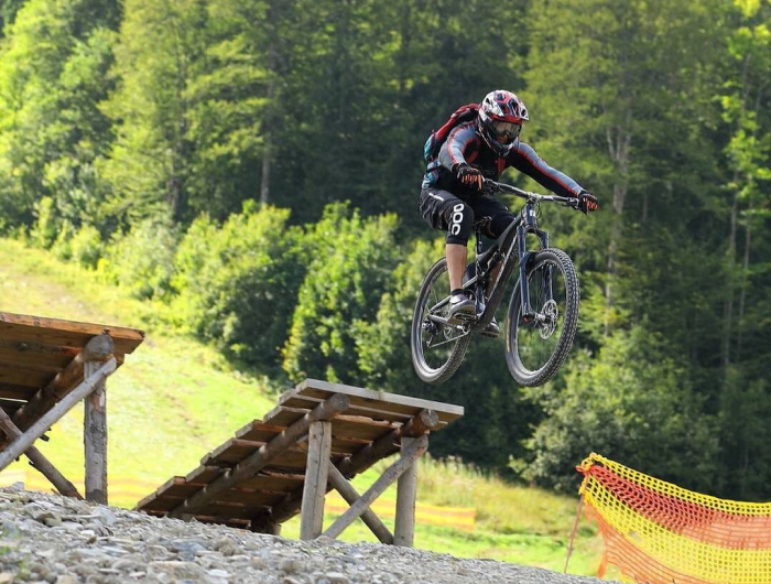 Велопарк в Буковелі