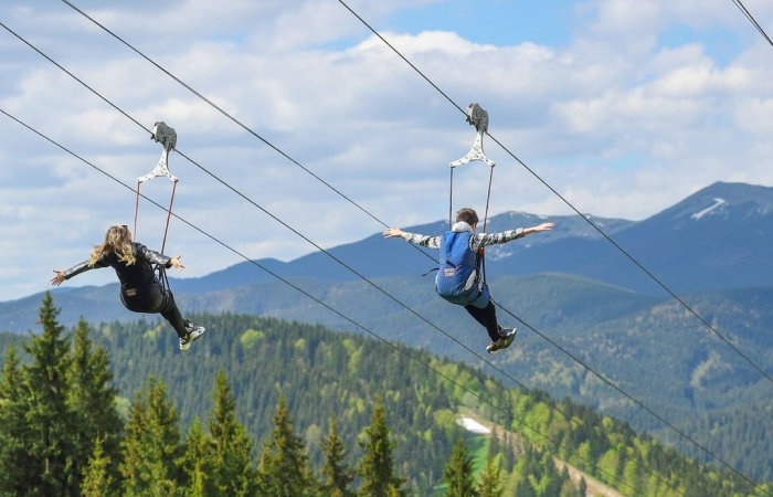 Тролей в Буковелі