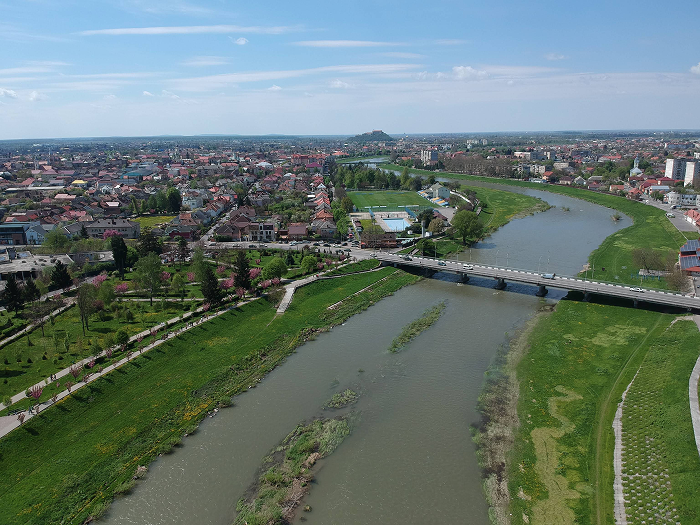 Вид на місто Мукачево