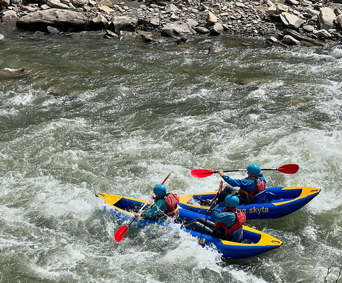 Рафтинг у Верховині