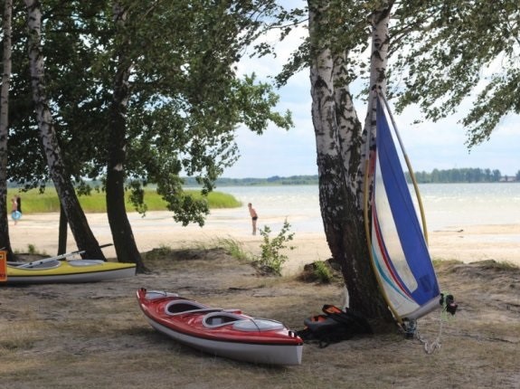Байдарки на Світязі