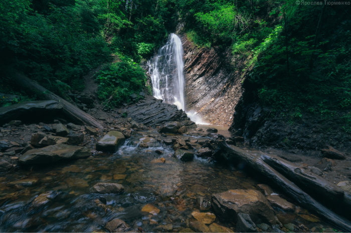Водоспад “Женецький Гук”