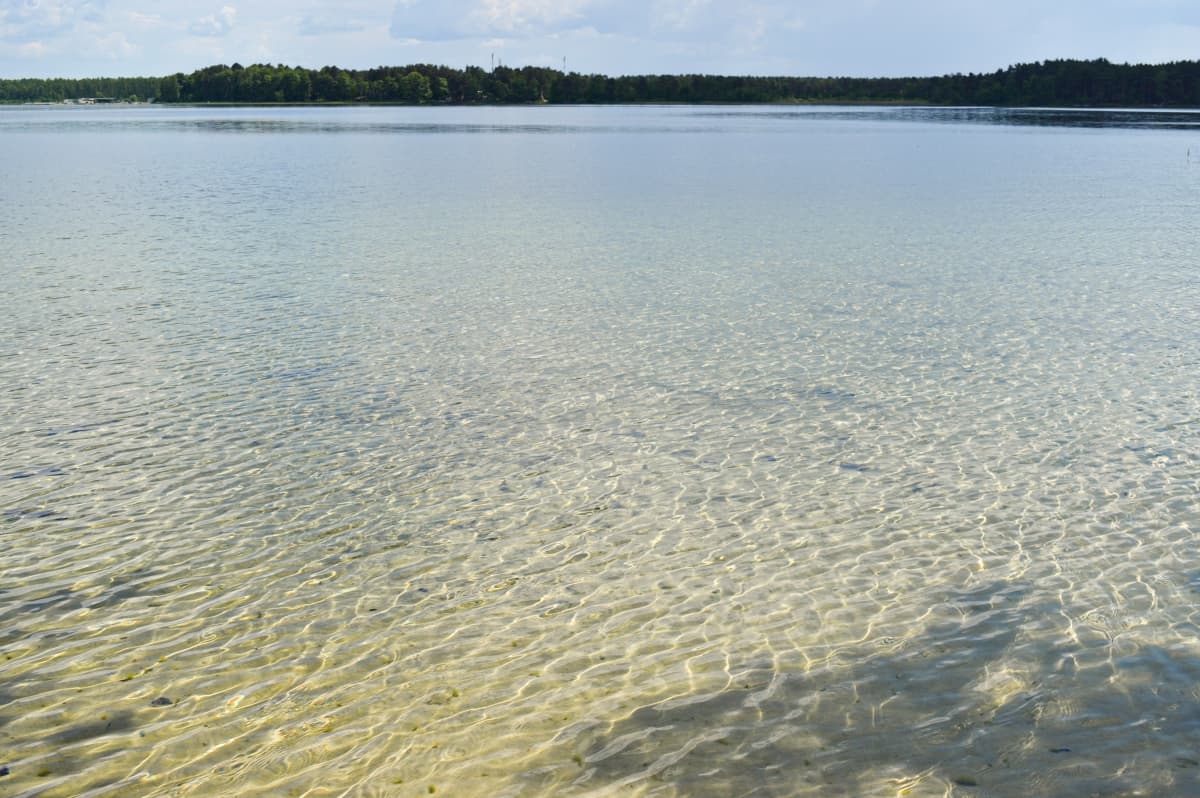 Вода на озері Пісочне