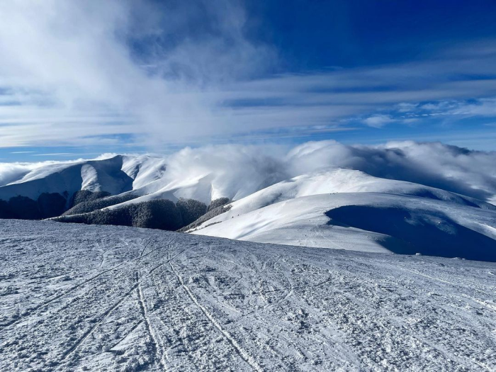 Гора Гимба зимой