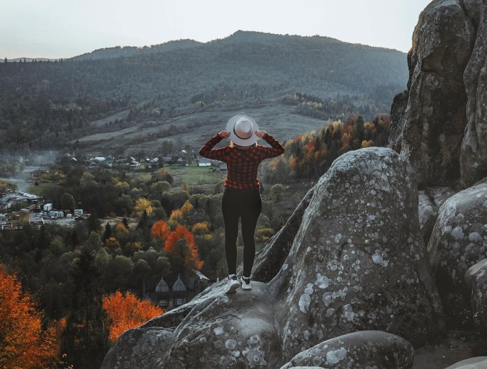 Тустань - краєвид