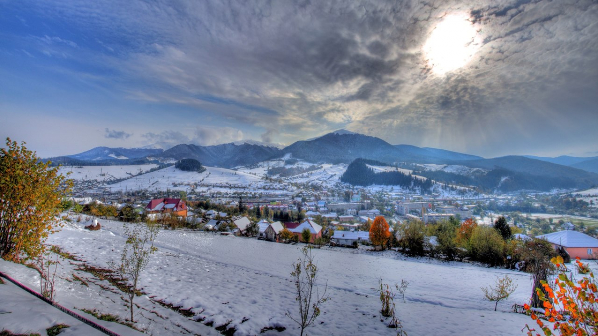 Воловець взимку