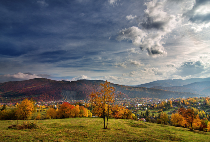 Яремче восени